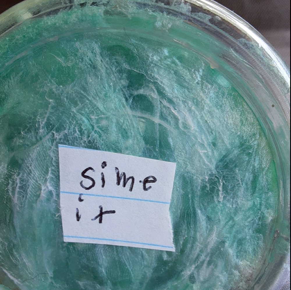 Metallic& crunchy slime